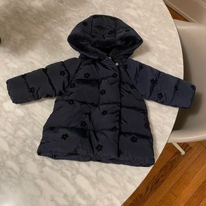 Jacadi baby winter coat, never worn.